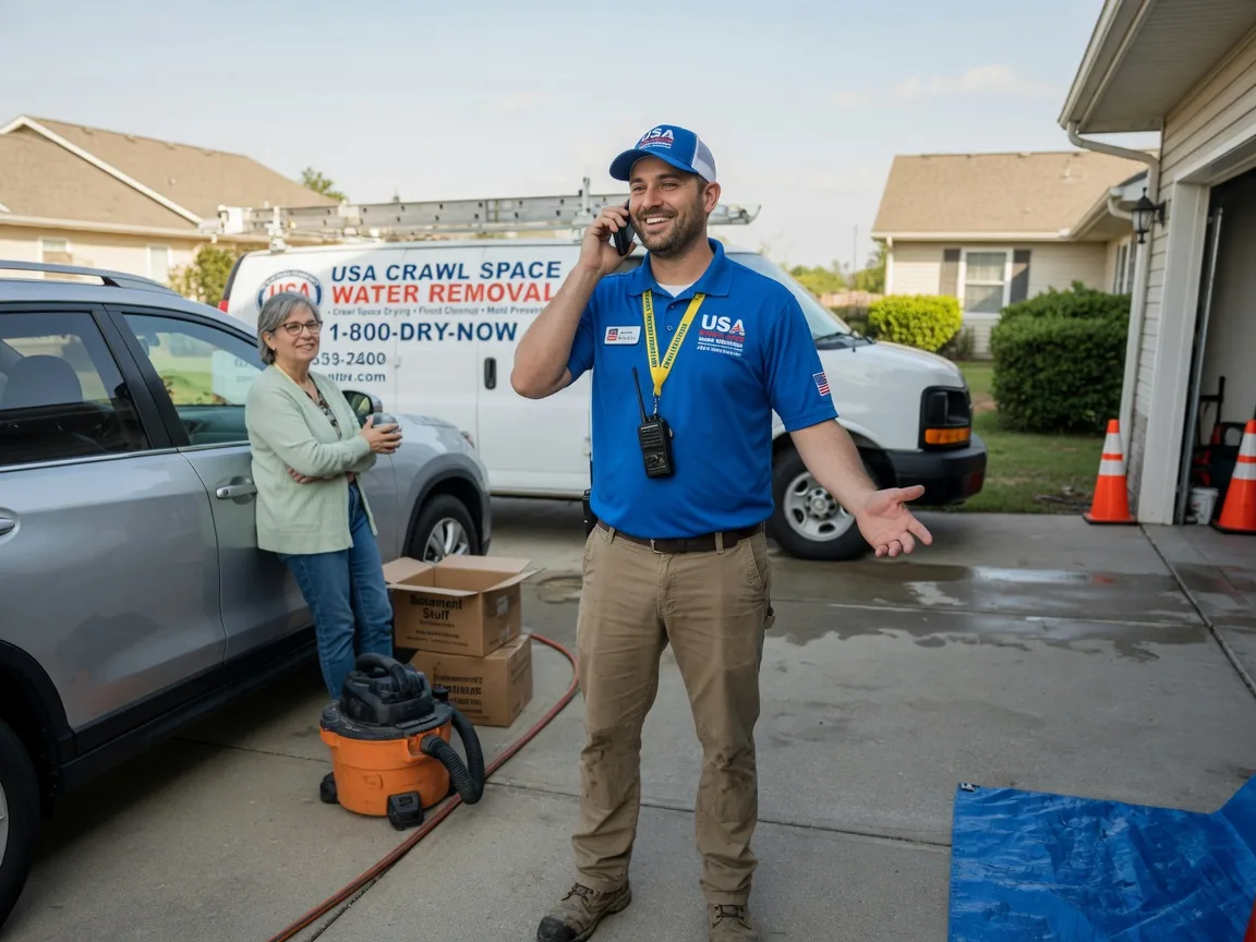 Crawl Space Water Removal Edgerton, MO FAQs